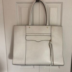 Rebecca Minkoff white work bag